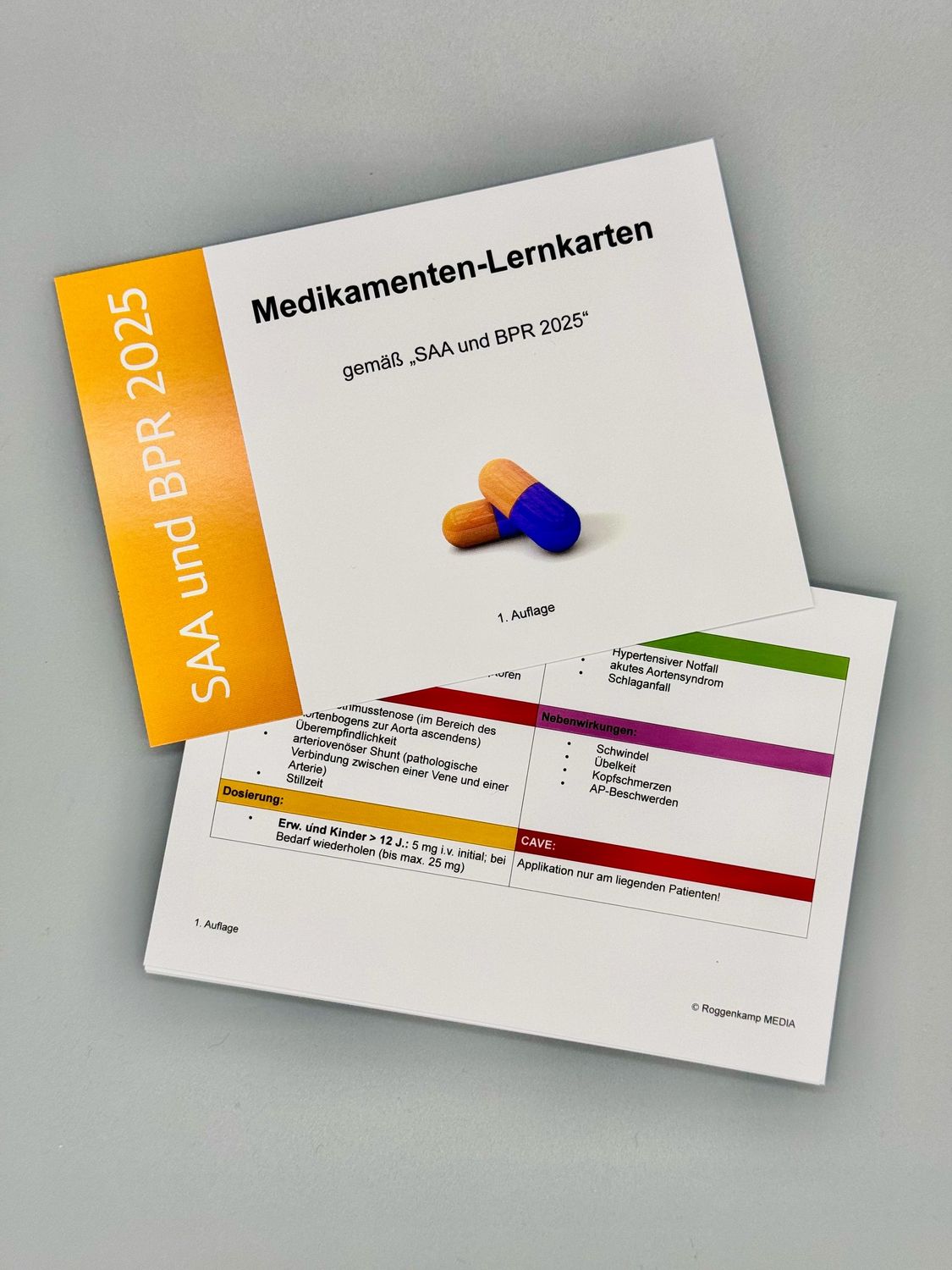 Medikamenten-Lernkarten SAA/BPR 2025 Medikamenten-Lernkarten SAA/BPR 2025