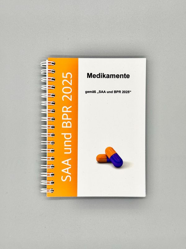 Ringbuch Ringbuch "Medikamente" SAA/BPR 2025