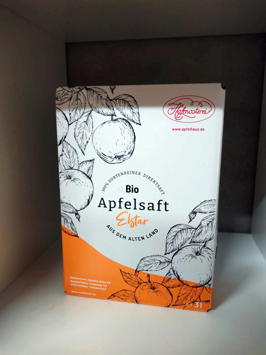 3 l Bag Apfelsaft Elstar 3 l Bag Apfelsaft Elstar