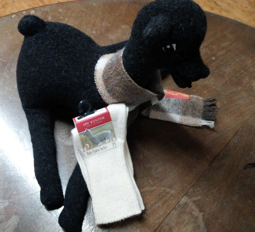 Baby Alpaka Kindersocken klein Baby Alpaka Kindersocken klein