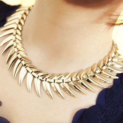 Gold Metal Necklace