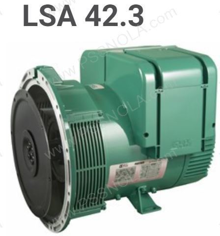 LSA 42.3 - Leroy Somer Alternator (Generator) - 20kW to 60kW