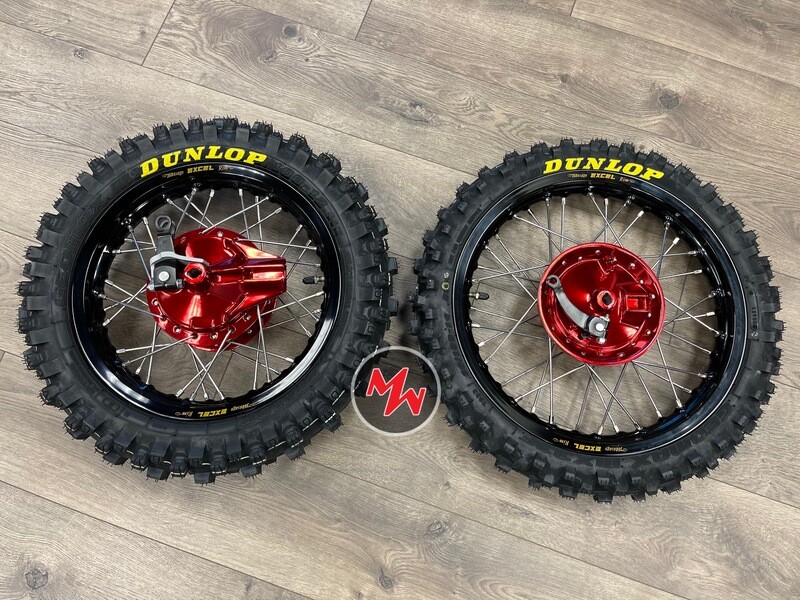 CRF110F CUSTOM BUILT WHEEL SET