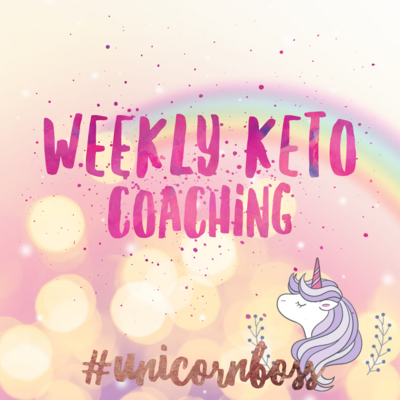 Weekly Keto Coaching