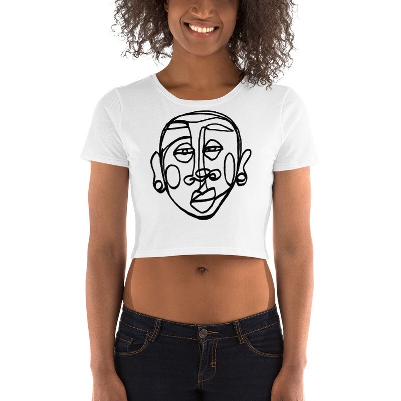 &#39;Face Yourself&#39; Women’s Crop Tee