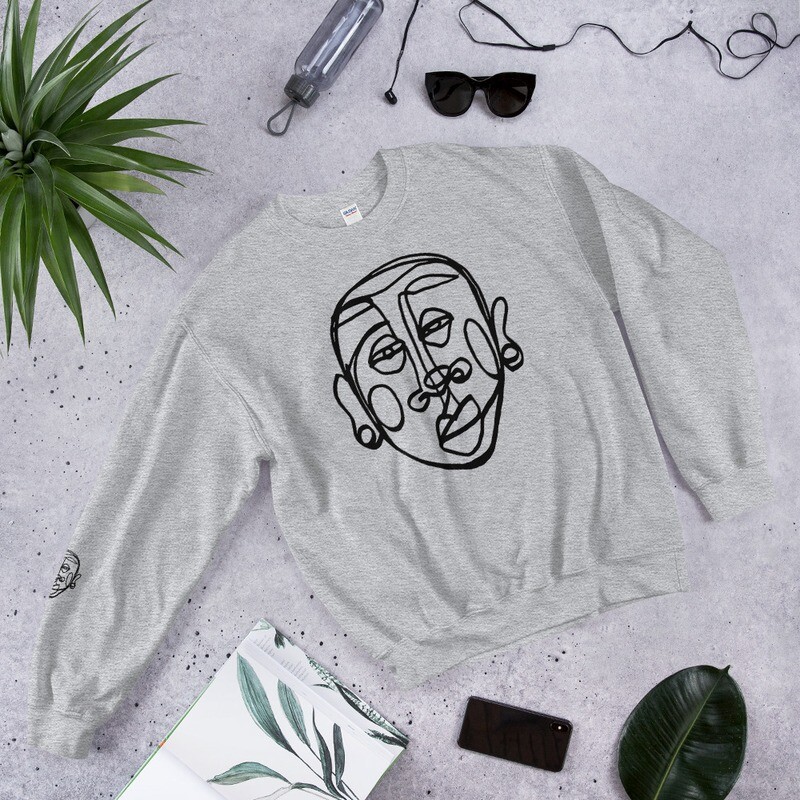 &quot;Face Yourself&#39; Solo Unisex Crewneck Sweatshirt