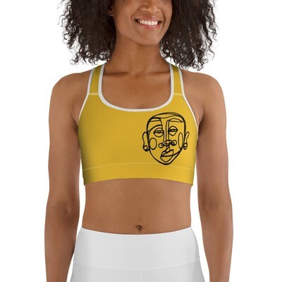 'Face Yourself' Sports bra