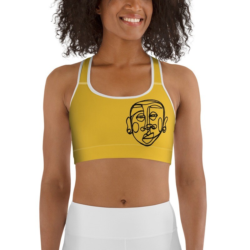 &#39;Face Yourself&#39; Sports bra