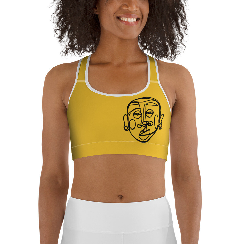 &#39;Face Yourself&#39; Sports bra, Size: XS