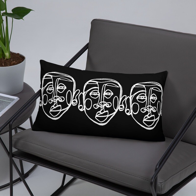 &#39;Face Yourself&#39; Pillow