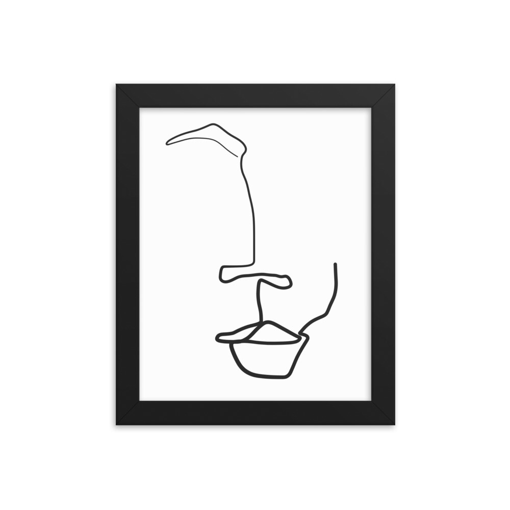 &#39;Seriously&#39; Framed Print, Size: 8×10