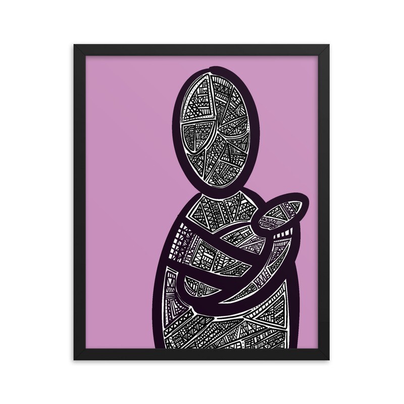 'Eye Gotchu' Framed Print