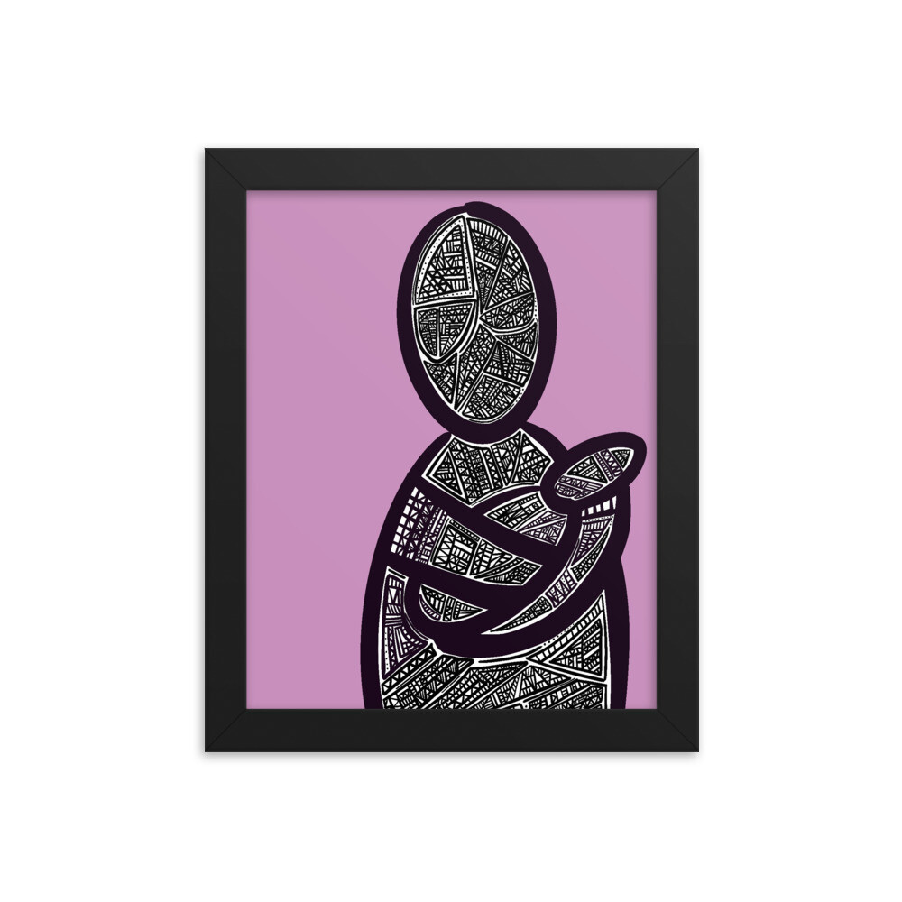&#39;Eye Gotchu&#39; Framed Print, Size: 8×10