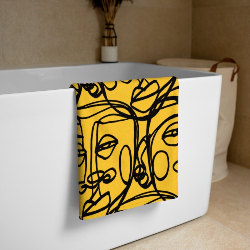 &#39;Face Yourself&#39; Towel