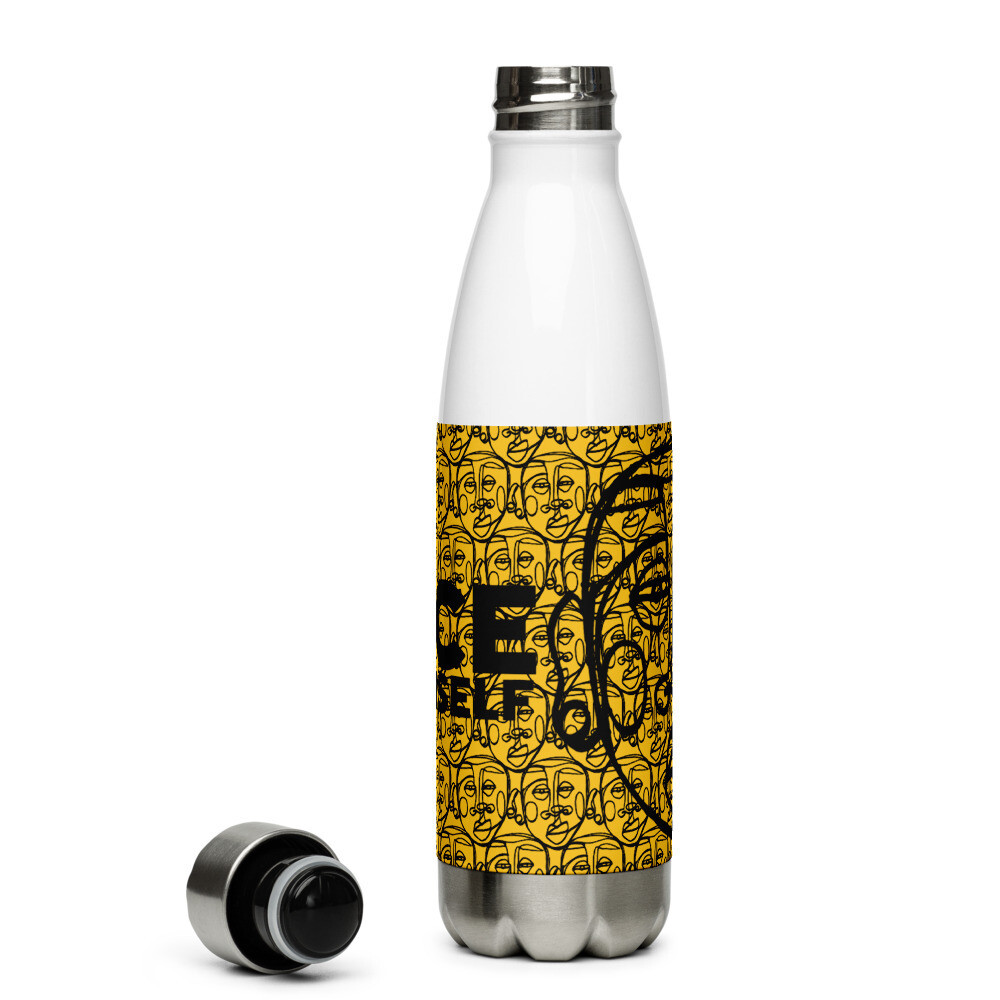 &#39;Face Yourself&#39; Stainless Steel Water Bottle V2