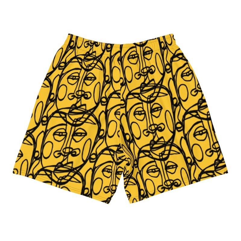 Face Yourself Athletic Long Shorts