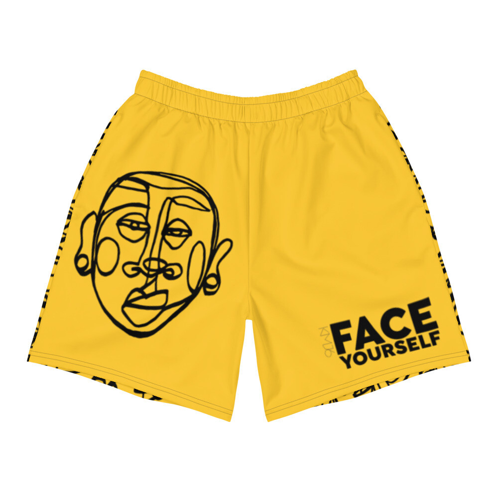 Face Yourself Athletic Long Shorts