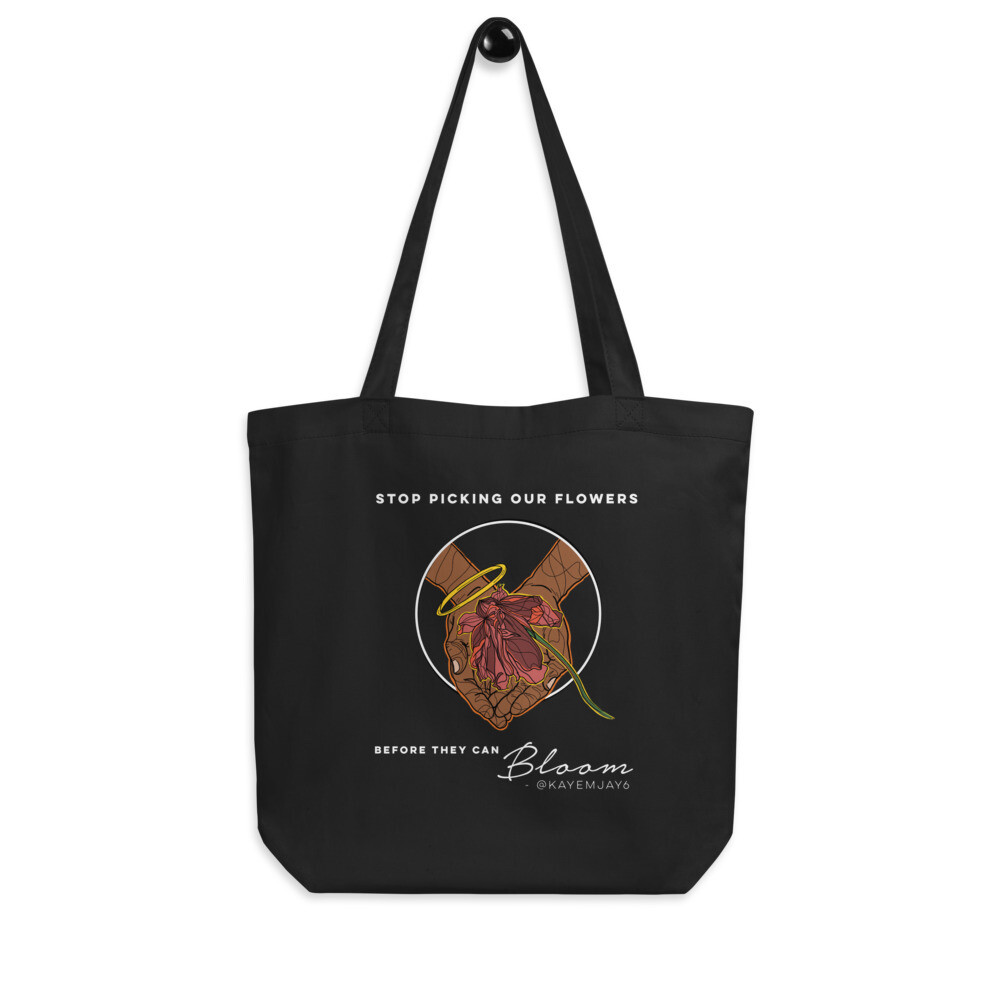 &#39;Let Them Bloom&#39; Eco Tote Bag