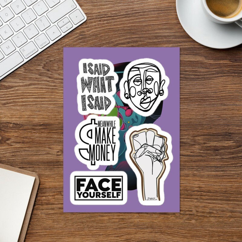 KMJ6Art Sticker sheet