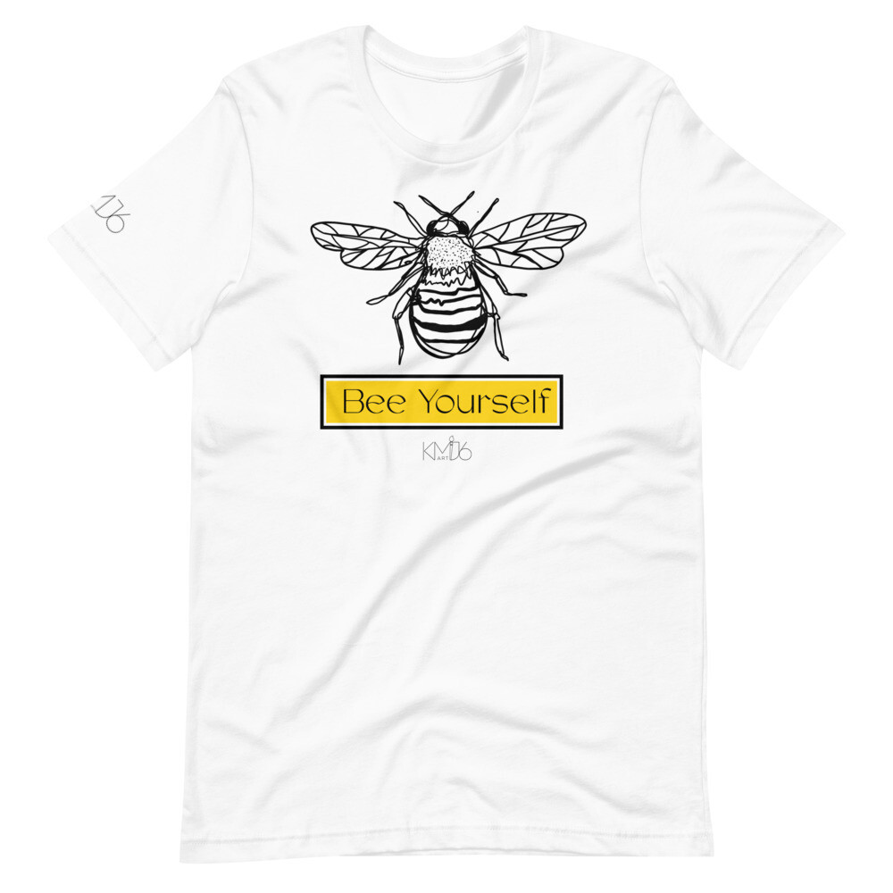 &#39;Bee Yourself&#39; Short-Sleeve Unisex T-Shirt, Size: XS