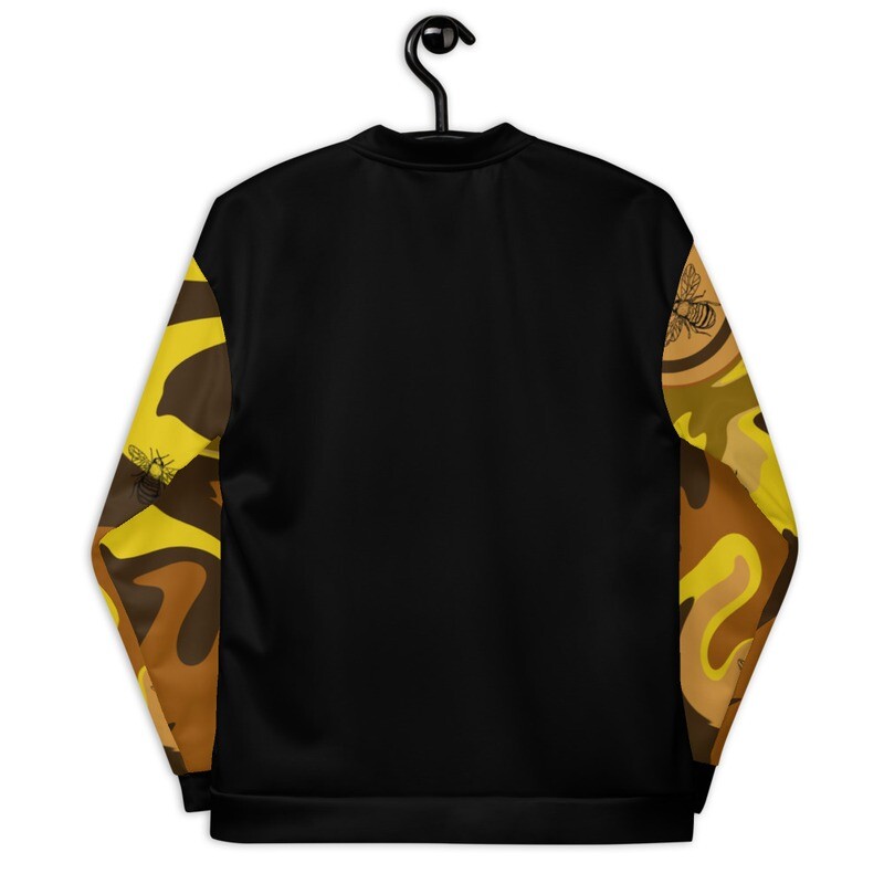 'Bee Yourself'. Unisex Bomber Jacket
