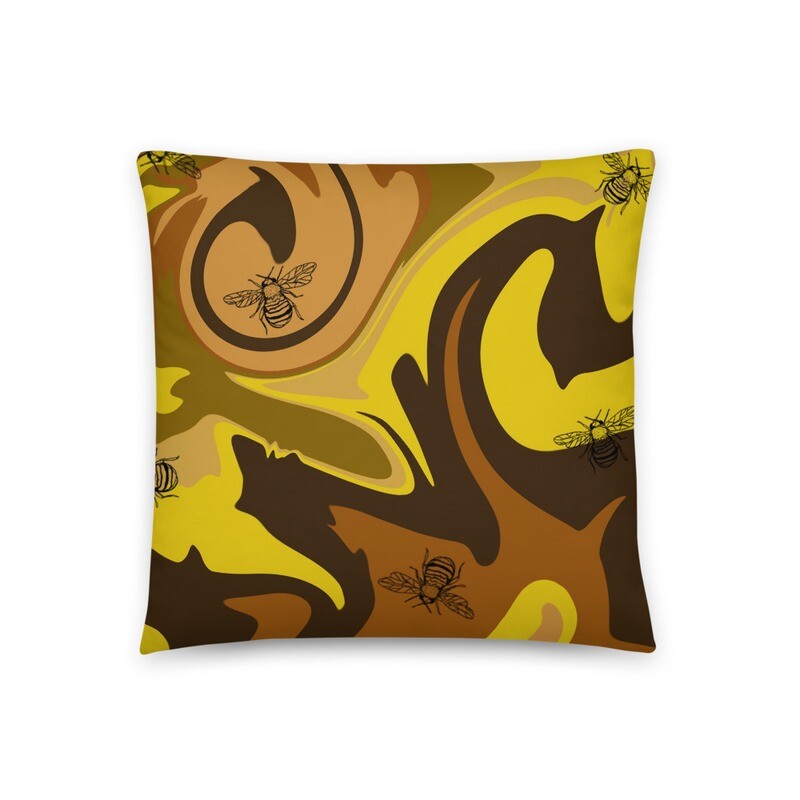 &#39;Bee Yourself&quot; Pillow