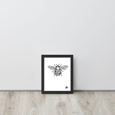 'Bee Yourself' Framed Print