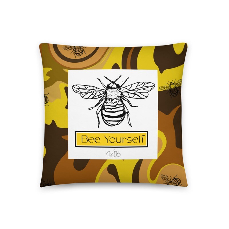 'Bee Yourself" Pillow
