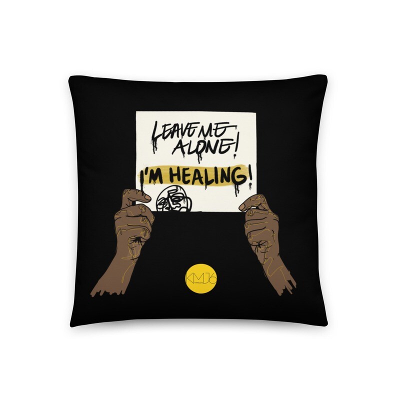 &#39;LMA(Healing) Basic Pillow, Size: 18×18