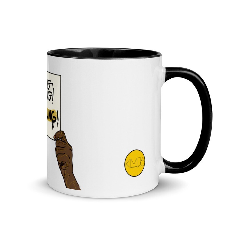 &#39;LMA(Healing)&#39; Mug, Color: Black