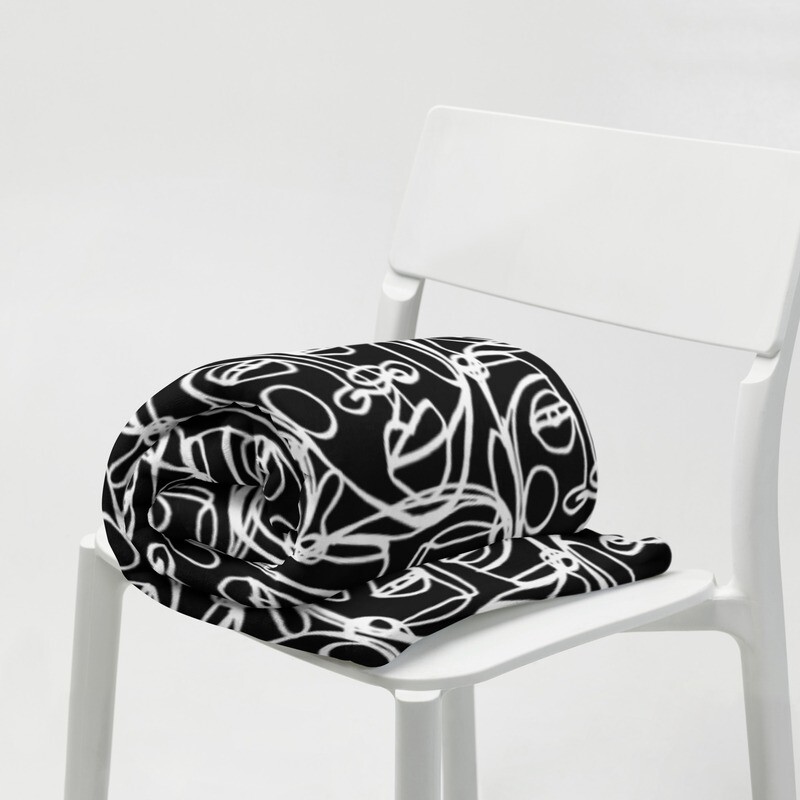 &#39;Face Yourself&#39; Throw Blanket