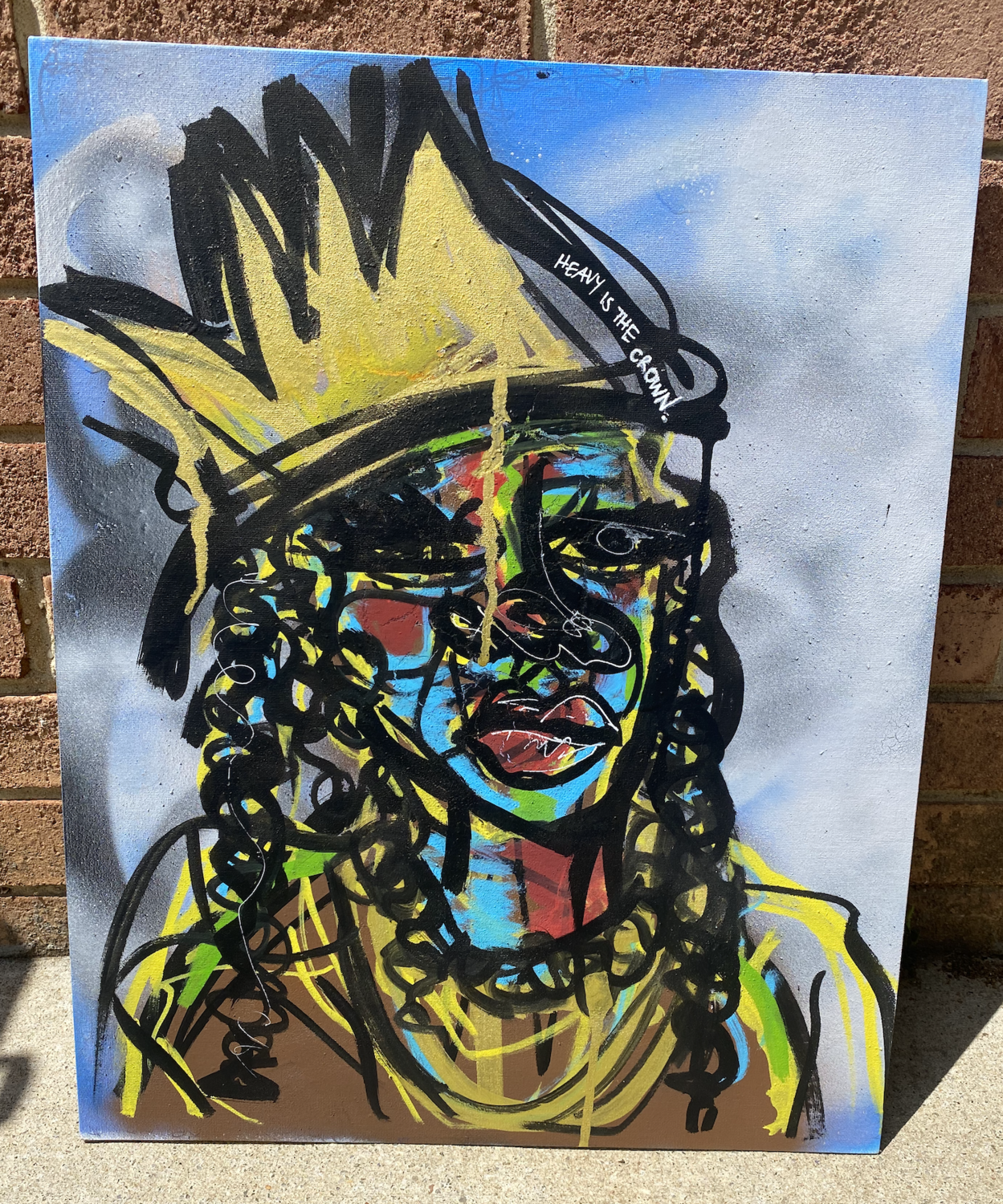 &#39;Heavy is the Crown&#39; Original Painting