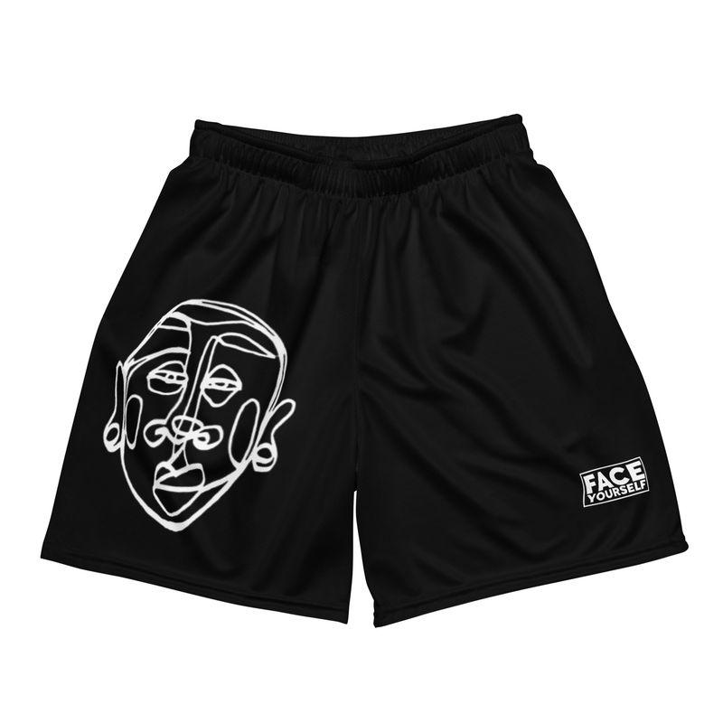 Face Yourself Mesh Shorts (Unisex)