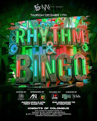 Rhythm &amp; Bingo - 9/17
