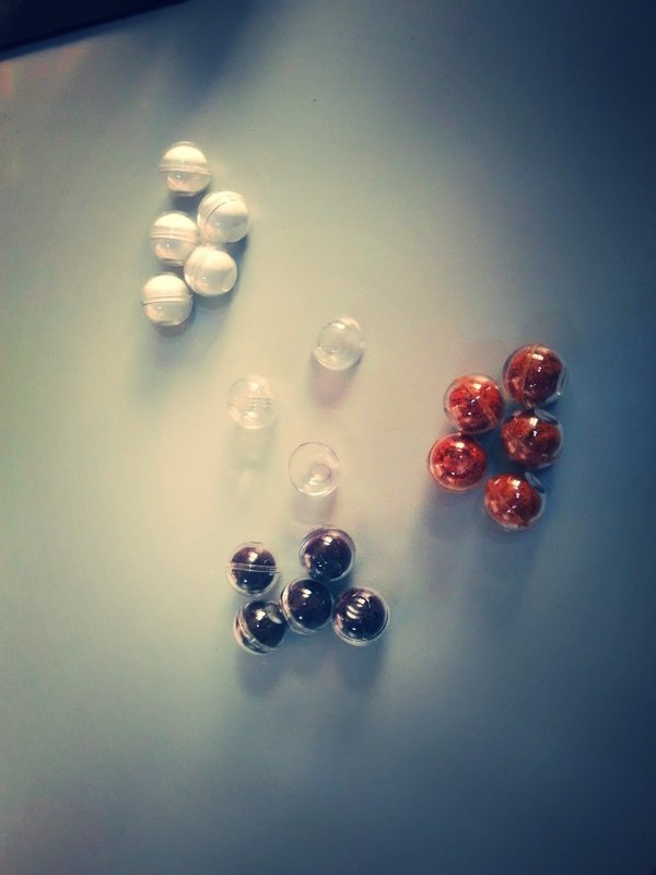 DUST HITS, 50 Units ( White, Black, Grey, Red or Pink )