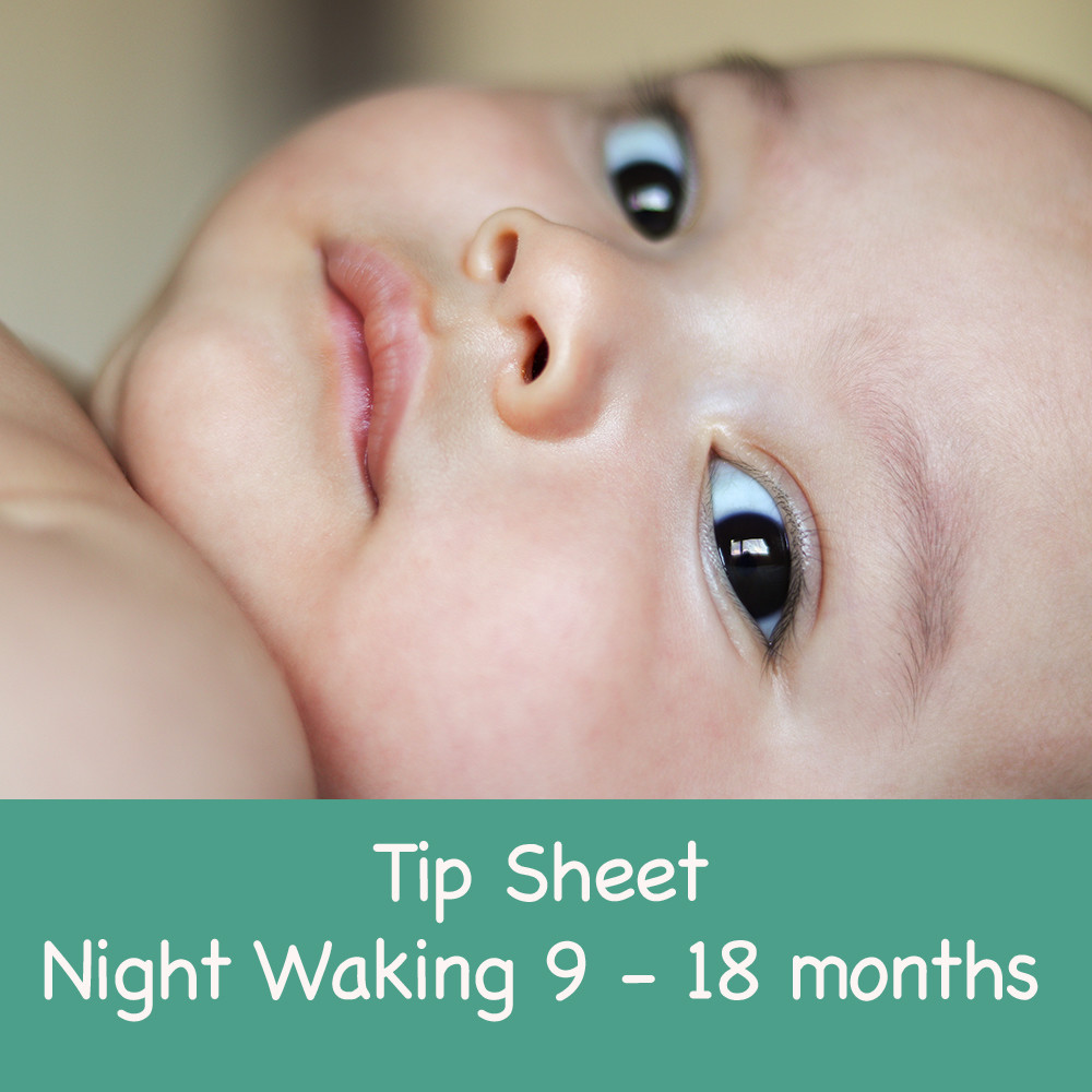 Tip Sheet Night Waking 9 - 18 months