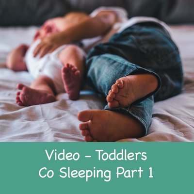 Transitioning your toddler from co sleeping to their own cot- Part 1