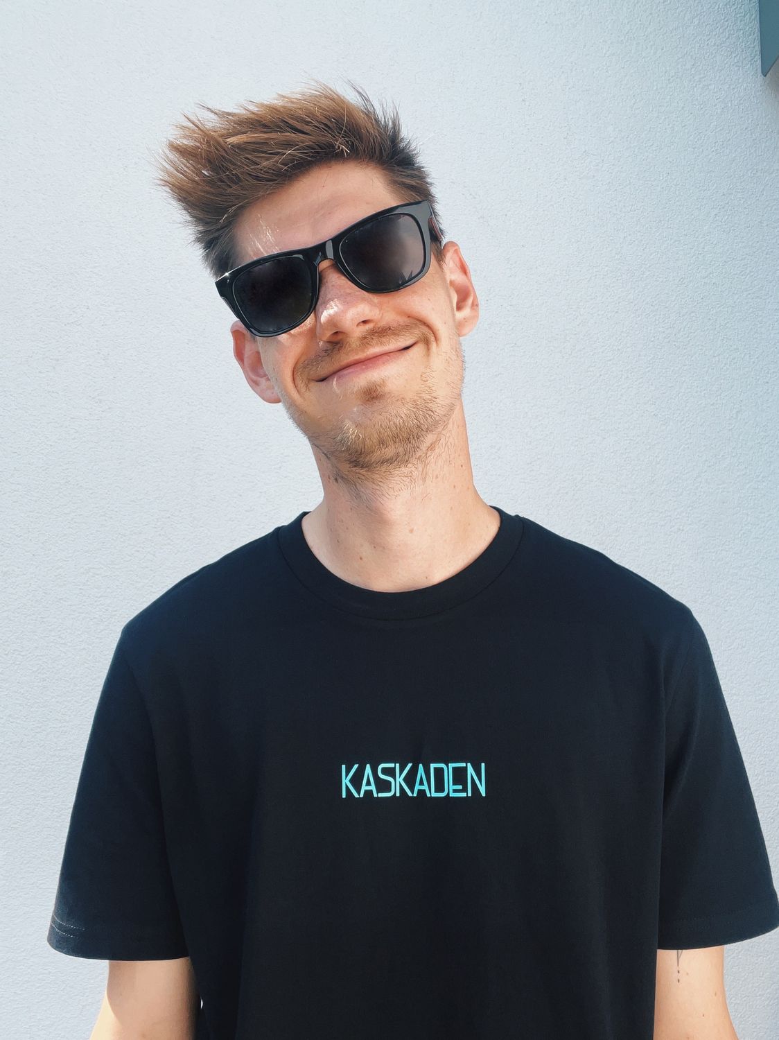 T-Shirt - Kaskaden, schwarz