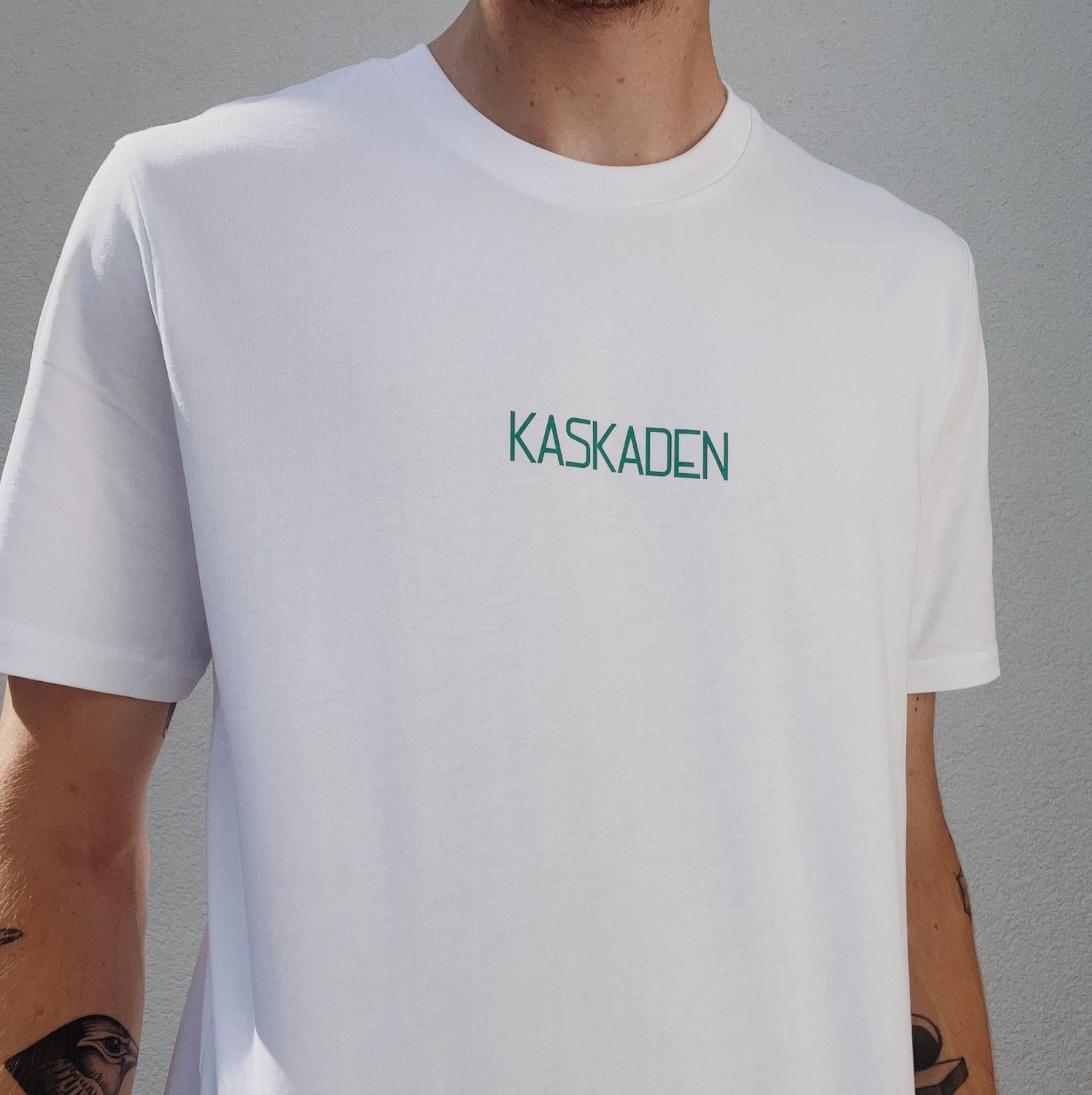 T-Shirt - Kaskaden, weiß