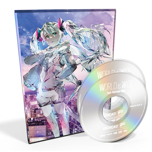 BIGHEAD 3rd Full Album “World Is Wide feat.Hatsune Miku”