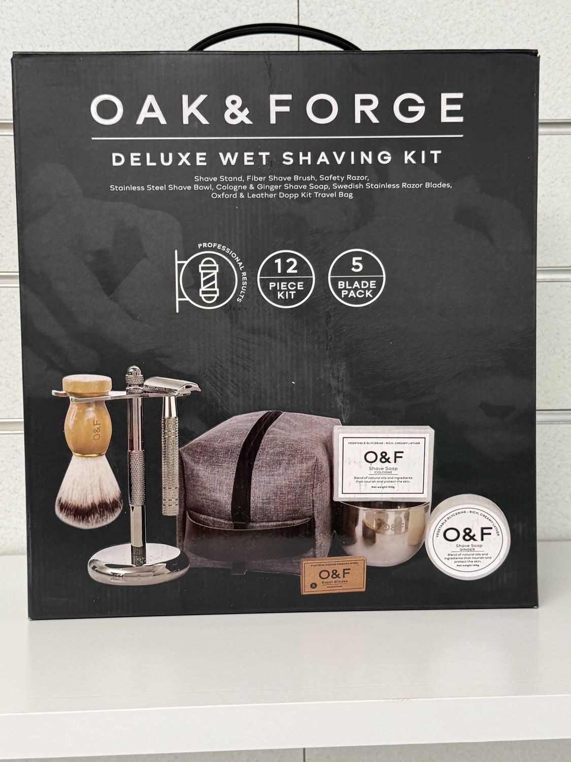 Oak &amp; Forge Deluxe Wet Shaving Kit