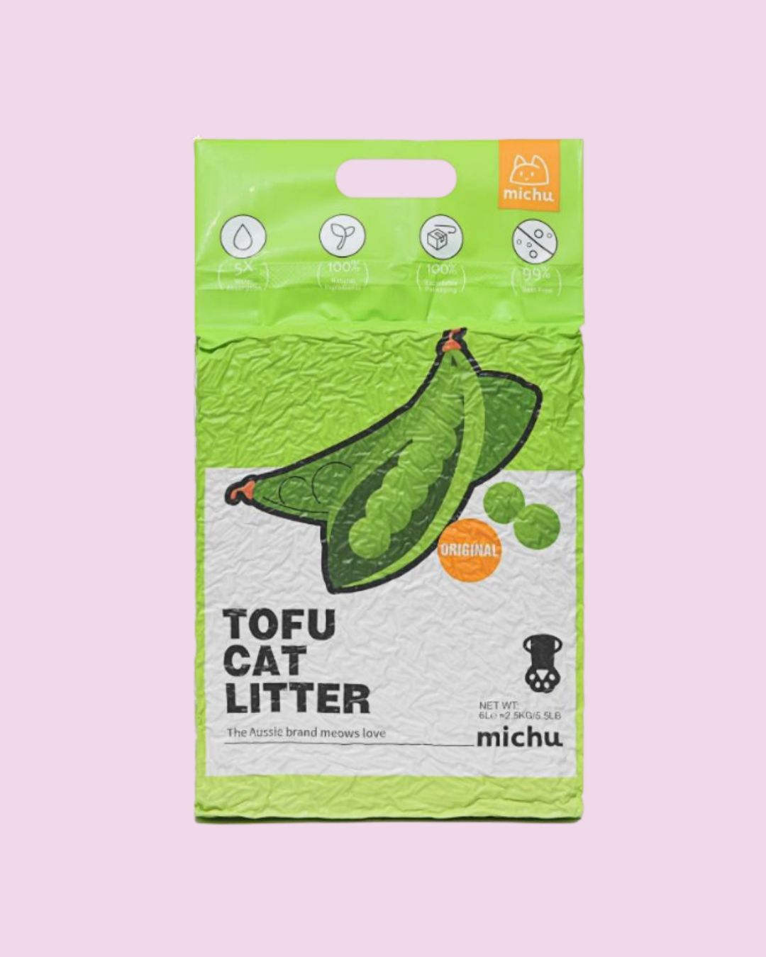 Tofu Cat Litter- Original Scent 5.5lb