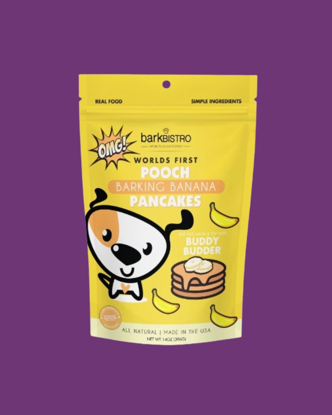 Bark Bistro Pooch Pancakes- Barking Banana