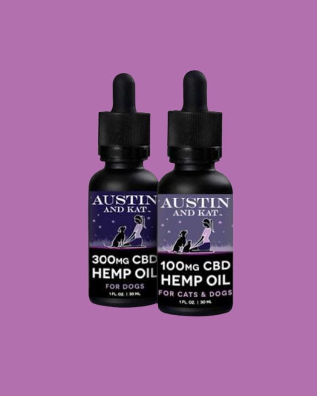 AUSTIN &amp; KAT - DOG &amp; CAT CBD ORIGINAL OIL 100MG 1OZ