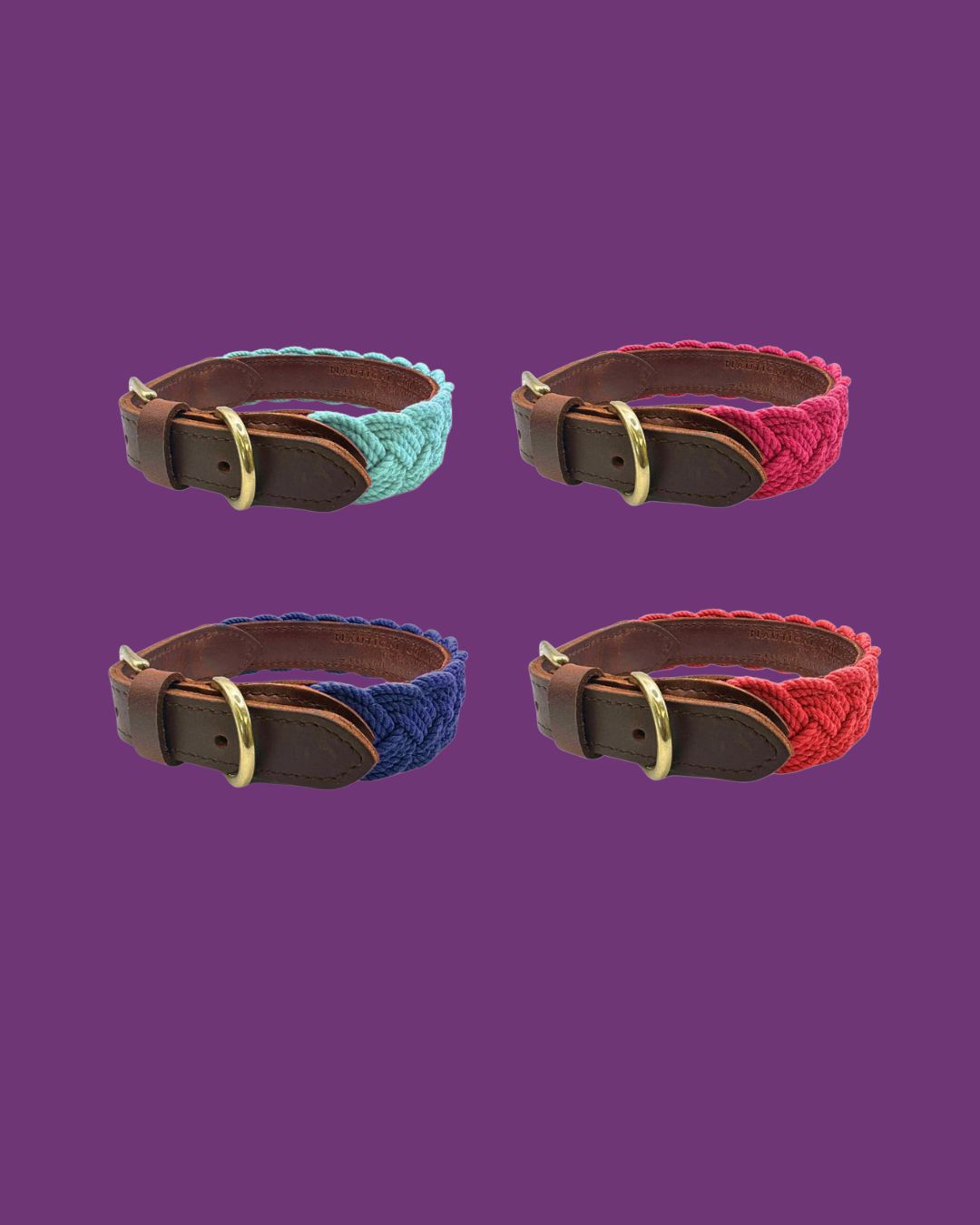 Bay Dog- Seaside Collar, Colors: Clifford Red, Sizes: Large