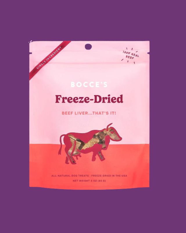 Bocce's Freeze Dried Raw Treats- Beef Liver 3oz