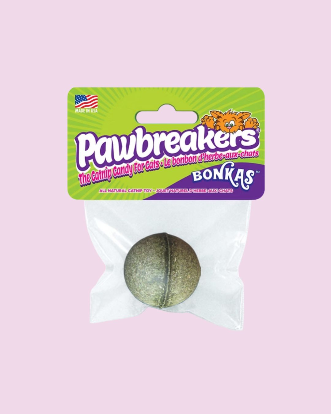 Bonkas- Pawbreakers Cat Treat Ball