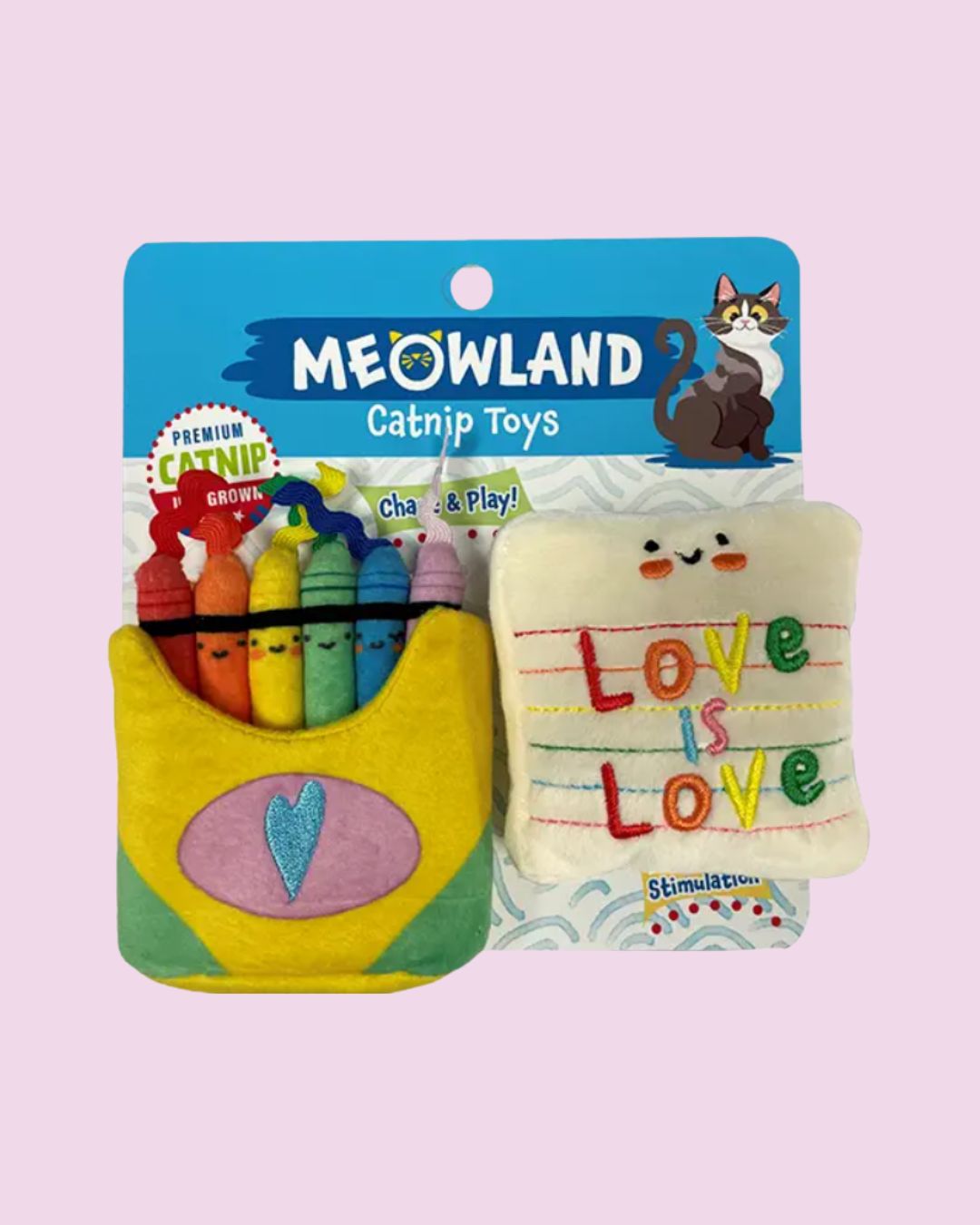 Caitec Inc- Doodle Catnip Cat Toy 2pk