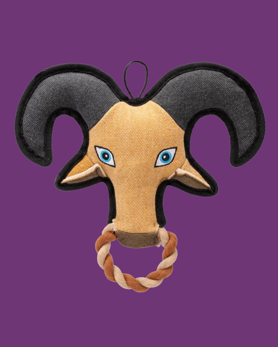 Dogline- 10" Nature Goat Animal Squeaky Toy