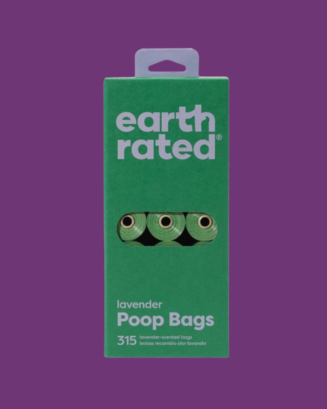 Earth Rated- Lavendar Scented Poop Bags- 315ct